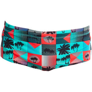 Badehose, gemustert, LSF 50, für Jungen, türkis/rot, 140 bei Karstadt Sports Online