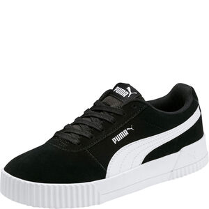 Sneakers "Carina", Veloursleder, für Damen, schwarz/weiß, 41 bei Karstadt Sports Online
