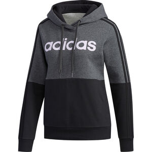 Kapuzenpullover "Essentials Colorblock Hooded", für Damen, schwarz/grau, L bei Karstadt Sports Online