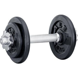 Kurzhantel-Set 10 kg, Ø 30/31 mm, schwarz/silber bei Karstadt Sports Online
