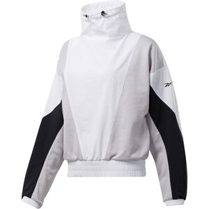 Langarmshirt "Cover Up" für Damen, weiß/schwarz, S bei Karstadt Sports Online