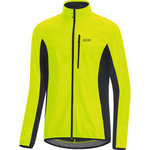 WINDSTOPPER® Radjacke "Classic", atmungsaktiv, wasserabweisend, aktive Passform, für Herren, neongelb/schwarz, L bei Karstadt Sports Online