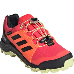 Gore-Tex® Wanderschuhe "Terrex Gore-Tex", strapazierfähig, wasserdicht, atmungsaktiv, für Kinder, rot/schwarz/orange, 33 bei Karstadt Sports Online