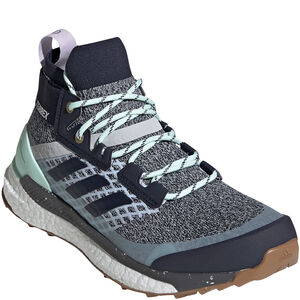 Wanderschuhe "Terrex Free Hiker", wasserabweisend, für Damen, grau/dunkelgrau/türkis, 38 2/3 bei Karstadt Sports Online