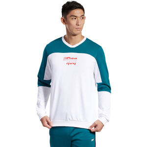 Sweatshirt, "Graphic", für Herren, weiß/petrol, S bei Karstadt Sports Online