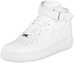 Herren Basketballschuh Nike Air Force 1 Mid 07, weiß, 43 bei Karstadt Sports Online
