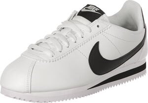 Sneaker "Classic Cortez", Leder, kontrastfarbene Details für Damen, weiß/schwarz, 38 bei Karstadt Sports Online