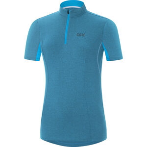 Radtrikot "C3 dynamic", sportliche Passform, Ventilation, Rückentaschen, für Damen, türkis, M bei Karstadt Sports Online