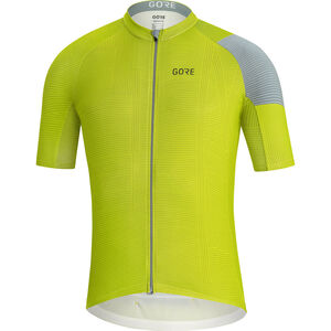 Radtrikot "C3 Line" atmungsaktiv, feuchtigkeitsregulierend, schmale Passform, für Herren, neongelb/grau, XXL bei Karstadt Sports Online