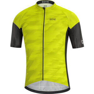 Radtrikot "C3 Knit Design", atmungsaktiv, feuchtigkeitsregulierend, schmale Passform, für Herren, neongelb/schwarz, M bei Karstadt Sports Online