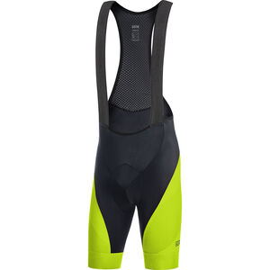 Radtights "C3 Line Brand" atmungsaktiv, feuchtigkeitsregulierend, schmale Passform, für Herren, schwarz/neongelb, S bei Karstadt Sports Online