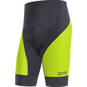 Radtights "C3", atmungsaktiv, feuchtigkeitsregulierend, schmale Passform, für Herren, schwarz/neongelb, L bei Karstadt Sports Online
