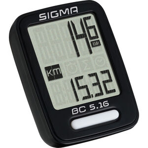 Fahrradcomputer "BC 5.16", Uhrzeit, Tachometer, Kilometerzähler bei Karstadt Sports Online