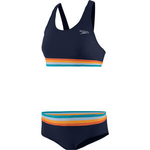 Bikini, Bustier, Hipster, Retro-Look, für Damen, navy, 36 bei Karstadt Sports Online