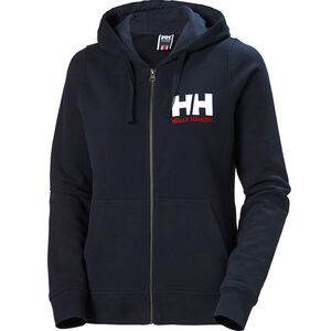 Kapuzenpullover "HH Logo", Reißverschluss, Taschen, für Damen, navy, S bei Karstadt Sports Online