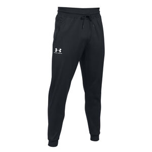 Trainingshose, Kordelzug, Logo, für Herren, schwarz, S bei Karstadt Sports Online