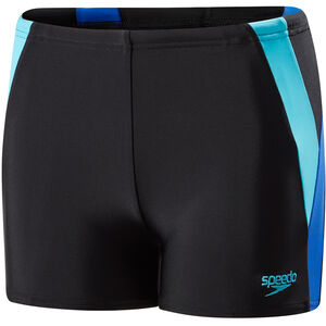 Jungen Shorty Colour Block, schwarz/blau, 128 bei Karstadt Sports Online