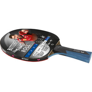 Tischtennisschläger "Timo Boll Black", Profischläger, schwarz/rot bei Karstadt Sports Online