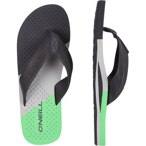 Herren Sandale Imprint Punch, schwarz/grün, 44, , zoom bei Karstadt Sports Online