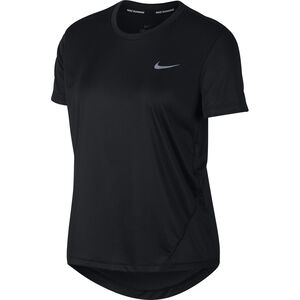 Dri-Fit® Laufshirt "Miler", Atmungsaktivität, Standard Fit, für Damen, schwarz, L bei Karstadt Sports Online