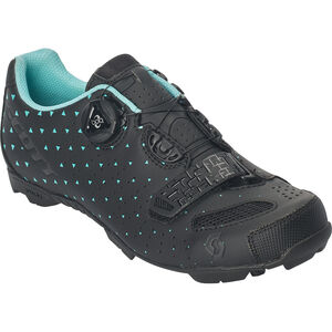 Damen Radschuh Mountainbike Team Boa, schwarz/türkis, 38, , zoom bei Karstadt Sports Online