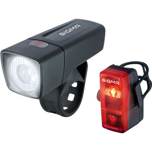 Fahrradlampe "Aura 40", Frontlicht & Rücklicht, 2-tlg. Set, LED, USB-Ladekabel, Rückleuchte bei Karstadt Sports Online