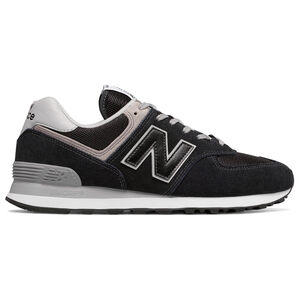 Sneaker "ML574EGK", Velours-Leder, Mesh Einsätze, für Herren, schwarz/grau, 44 bei Karstadt Sports Online