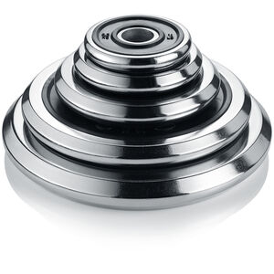 Hantelscheiben 2 x 0,5 kg, Chrom/gummiert bei Karstadt Sports Online