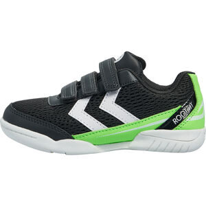 Kinder Hallenschuh Root 2.0 LC Velcro, schwarz/grün, 34 bei Karstadt Sports Online