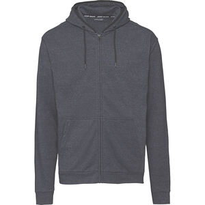 Herren Zip-Hoodie, dunkelgrau, 56 bei Karstadt Sports Online