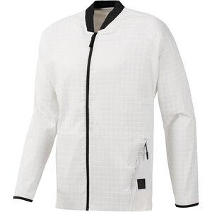 Jacke, semi-transparent, Strukturkaros, Reißverschluss, für Herren bei Karstadt Sports Online