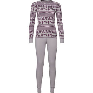 Damen Wäscheset Reindeer, grau/maulbeere, XL bei Karstadt Sports Online