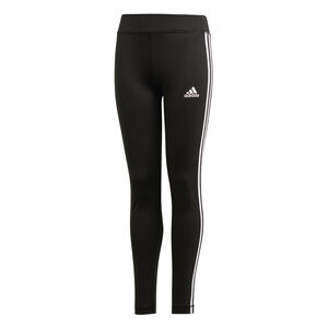 Mädchen Leggins, 3-Streifen, Schlüsseltasche, schwarz, 152 bei Karstadt Sports Online