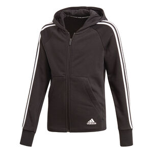 Sweatshirtjacke "Must Have", 3 Streifen, Kapuze, für Mädchen bei Karstadt Sports Online