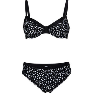 Damen Bügel-Bikini Stina, schwarz/weiß, 42C, , zoom bei Karstadt Sports Online
