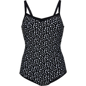 Damen Bügel-Badeanzug Sallie, schwarz/weiß, 42B, , zoom bei Karstadt Sports Online