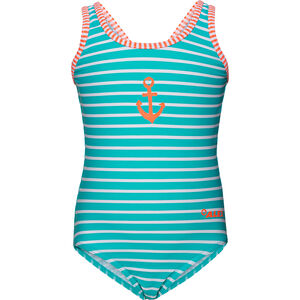 Mädchen Dry-Fast Badeanzug Bella, türkis/weiß, 128 bei Karstadt Sports Online