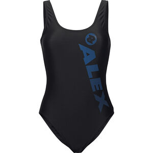 Damen Dry-Fast Badeanzug Abby, schwarz/blau, 42 bei Karstadt Sports Online