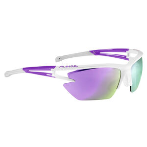 Fahrradbrille Alpina Eye-5 Hr S, weiß/lia bei Karstadt Sports Online