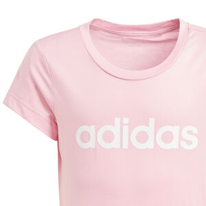Mädchen T-Shirt Essentials Linear, rosa, 116 bei Karstadt Sports Online
