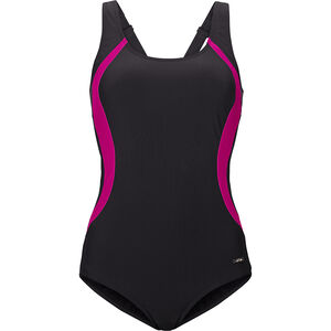Damen Badeanzug Utta, schwarz/beere, 38, , zoom bei Karstadt Sports Online