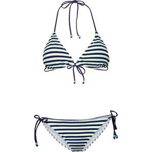 Damen Triangel-Bikini Hilaii, weiß/mehrfarbig, 44 bei Karstadt Sports Online