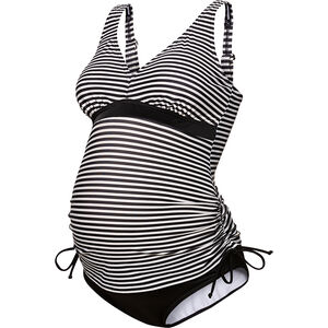 Damen Umstands-Tankini Muriel, schwarz/weiß, 44D bei Karstadt Sports Online