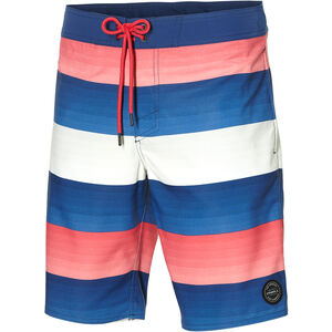 Herren Boardshorts Long Freak Art, blau/rosa, L bei Karstadt Sports Online