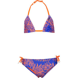 Mädchen Triangel-Bikini Leni, blau/orange, 170 bei Karstadt Sports Online