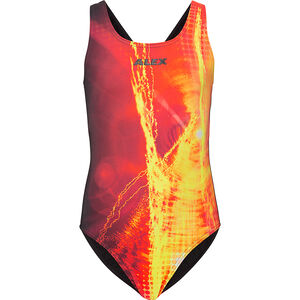 Mädchen Dry-Fast Badeanzug Victoria, schwarz/mehrfarbig, 176 bei Karstadt Sports Online