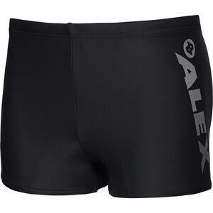 Jungen Dry-Fast Boxer-Badehose Allen, schwarz/weiß, 164 bei Karstadt Sports Online