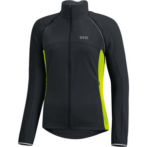 Damen Windstopper® Radjacke C3 D Phantom Zip-Off, schwarz/neongelb, 42 bei Karstadt Sports Online