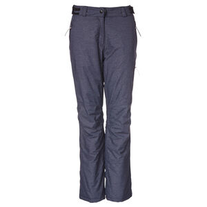 Skihose "Tatjana", seitliche Klettverschlüsse, Reißverschlüsse an den Waden, für Damen, marine, 42 bei Karstadt Sports Online