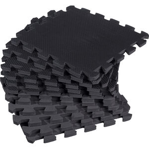 Bodenschutzmatten 12er Pack, schwarz bei Karstadt Sports Online